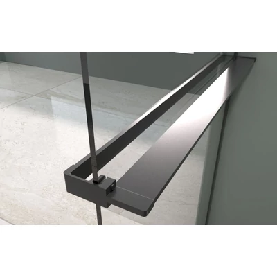 Rochelle || Black Suport pentru prosop și săpun 140 cm