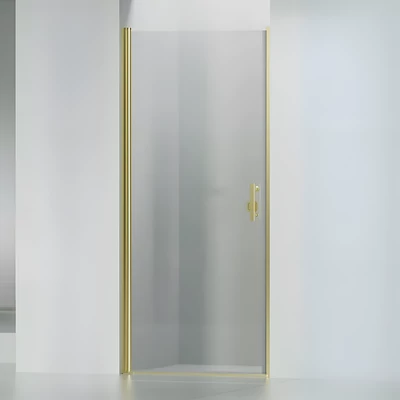 Madeira || Gold 80 ușă de duș care se deschide, 190cm, 6mm