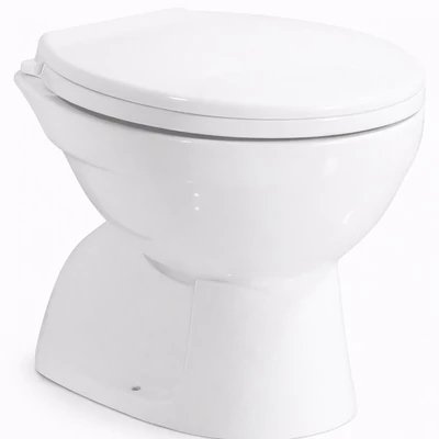 EUROPA || Vas WC, adânc, ceramică, alb, evacuare orizontală