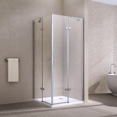 ELBA Cabină de duș 90x90, 195cm, 6mm