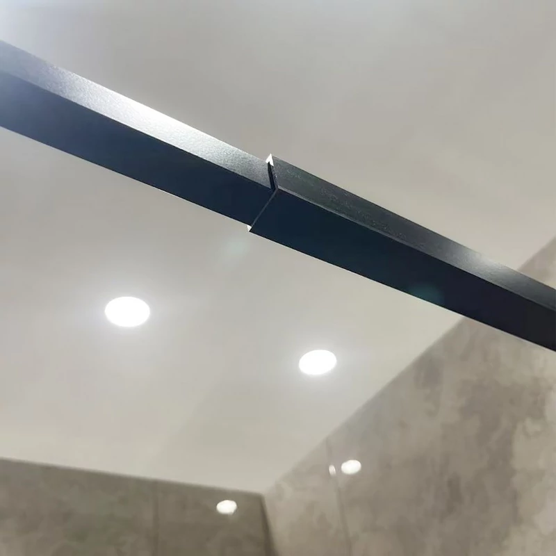 Rochelle || Black Suport pentru prosop și săpun 140 cm