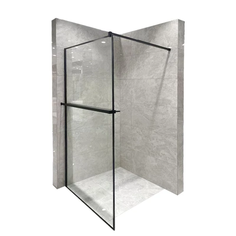 Rochelle || Black Suport pentru prosop și săpun 140 cm