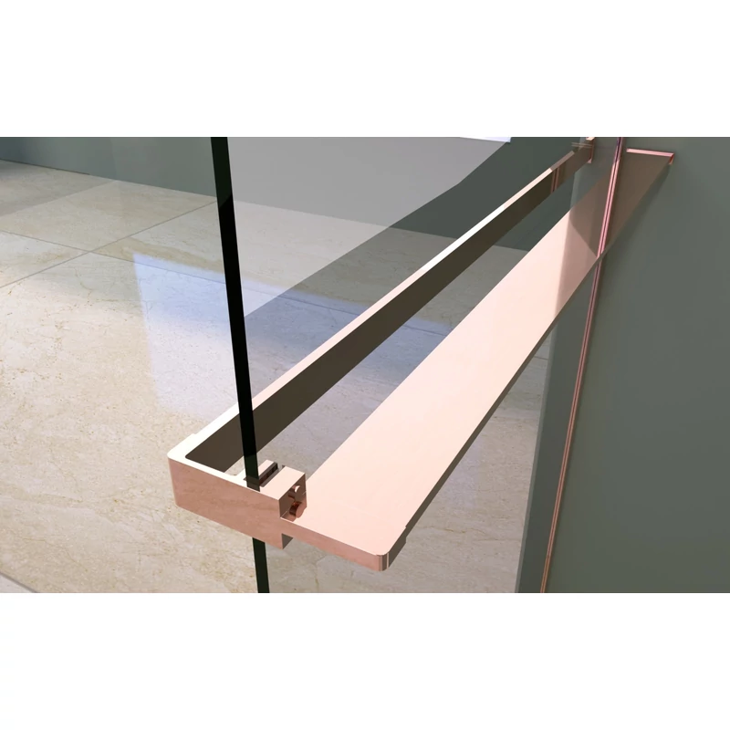 Rochelle || Rose Gold Suport pentru prosop și săpun 140 cm