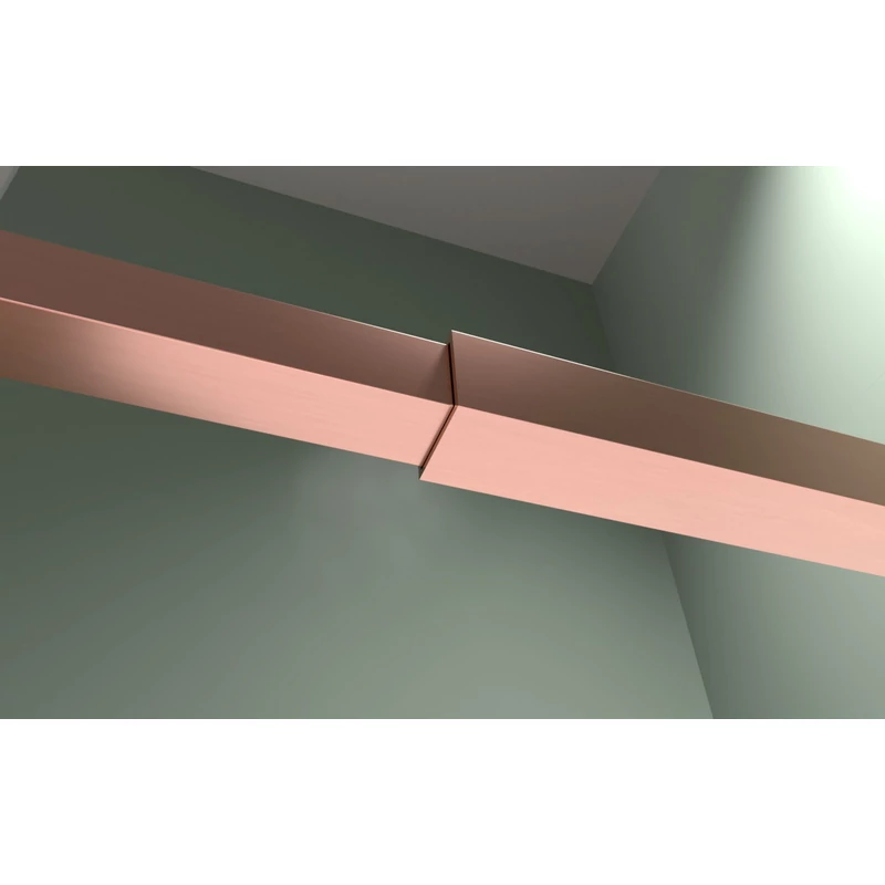 Rochelle || Rose Gold Suport pentru prosop și săpun 140 cm