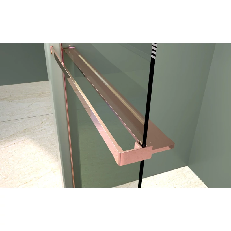 Rochelle || Rose Gold Suport pentru prosop și săpun 140 cm