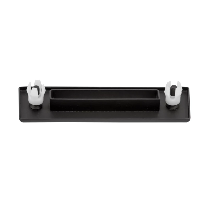 Capac de preaplin și capac de scurgere pentru cadă freestanding, black