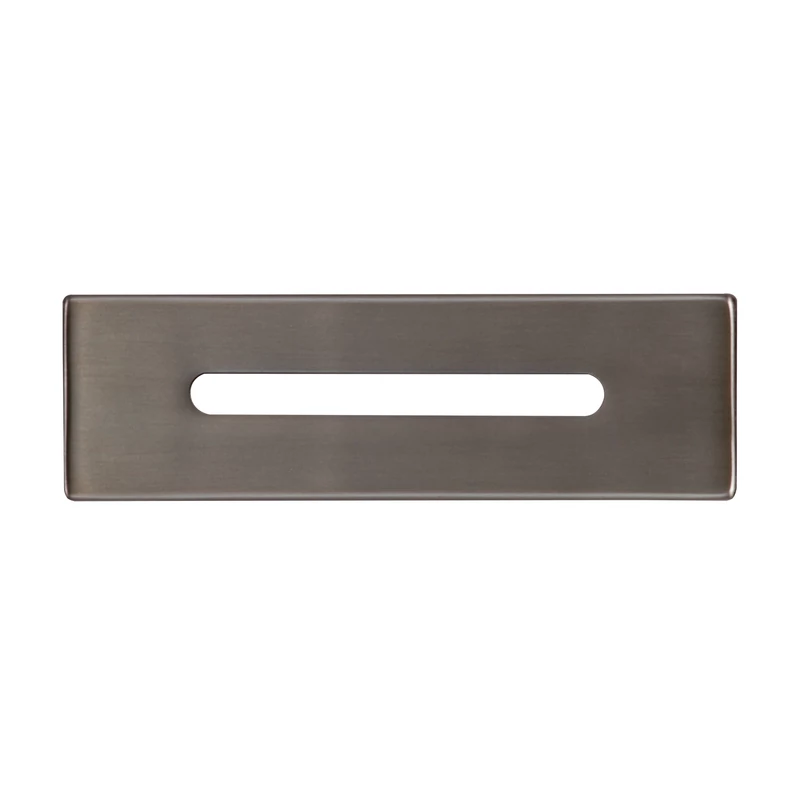 Capac de preaplin și capac de scurgere pentru cadă freestanding, gun grey
