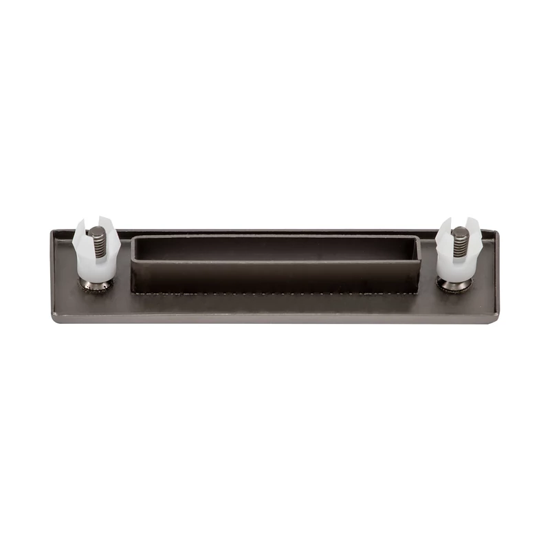 Capac de preaplin și capac de scurgere pentru cadă freestanding, gun grey