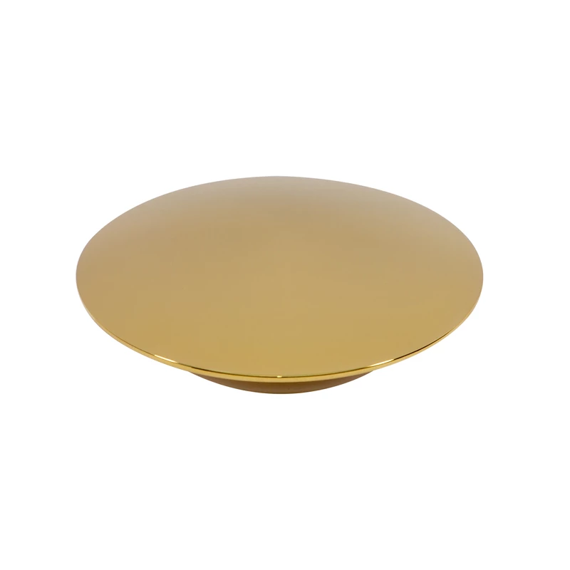 Capac de preaplin și capac de scurgere pentru cadă freestanding, gold