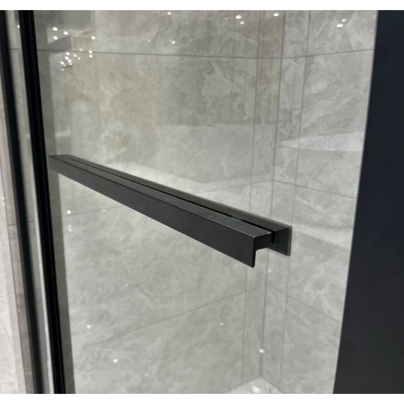 Firenze Cabină de duș Black 6mm 90cm
