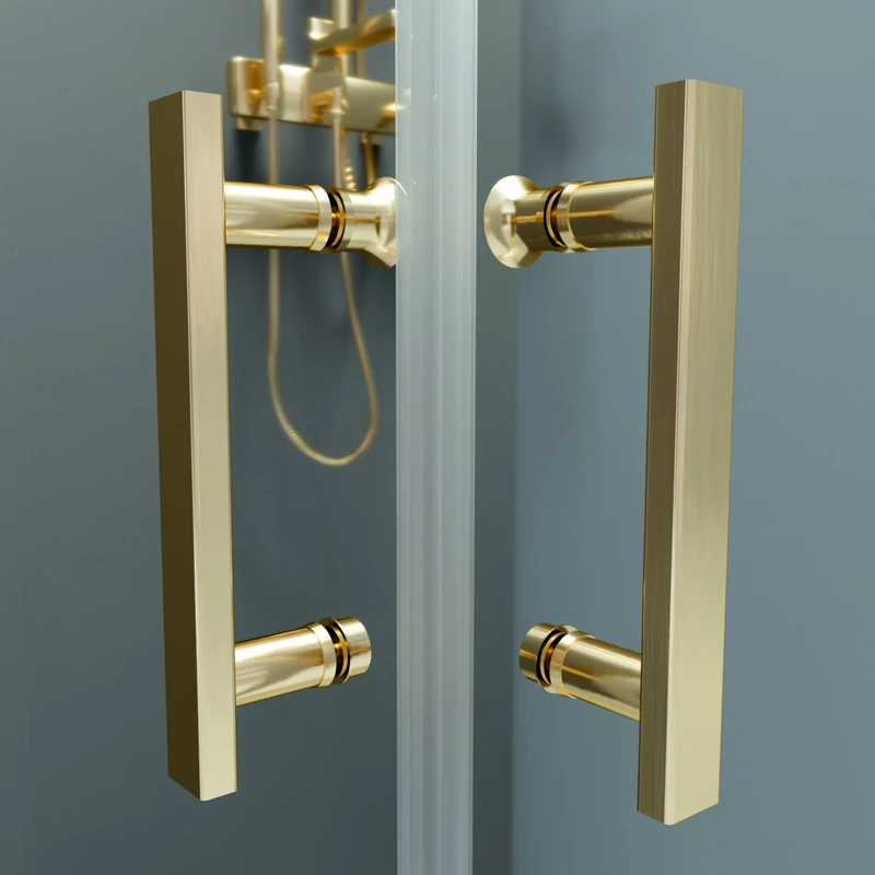 Motril || Gold Cabină de duș 80x80, 190cm, 6mm NANO