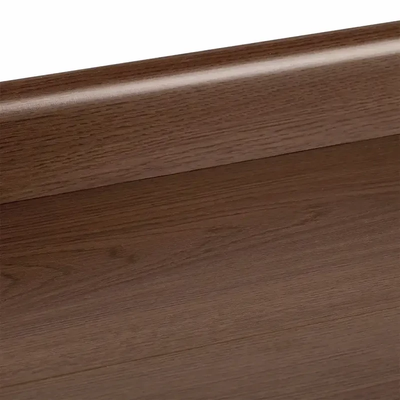 W-STEP || plintă pentru pardoseală pentru pardoseală laminată, imitatie stejar închis, 2400x60x15 mm