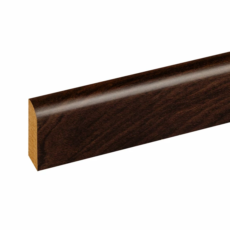 W-STEP plintă pentru pardoseală pentru pardoseală laminată, imitatie nuc, 2400x60x15 mm