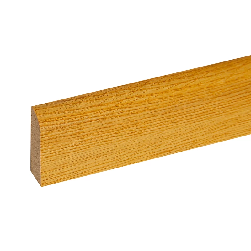 W-STEP || plintă pentru pardoseală pentru pardoseală laminată, imitatie stejar, 2400x60x15 mm