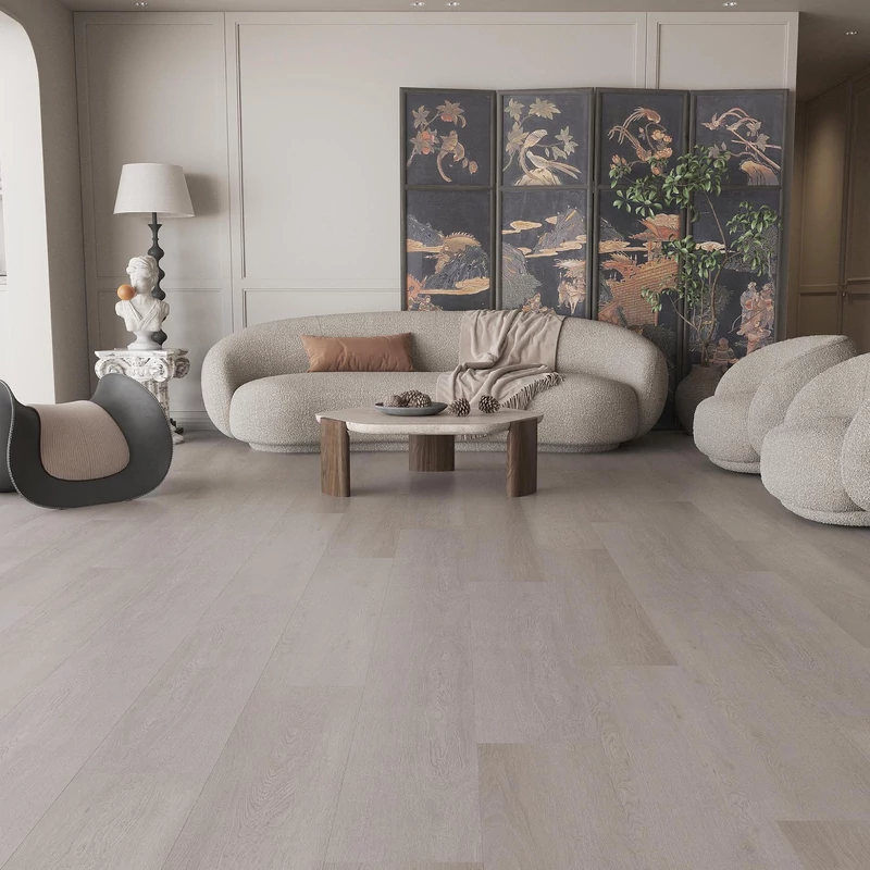 W-STEP || pardoseală vinilică SPC, imitatie stejar gri, 1220x183x5 mm