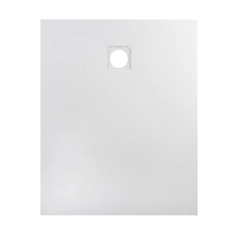 Cagliari || White 90x120x2,6 cm tăviță de duș pătrată, SMC, cu sifon inclus