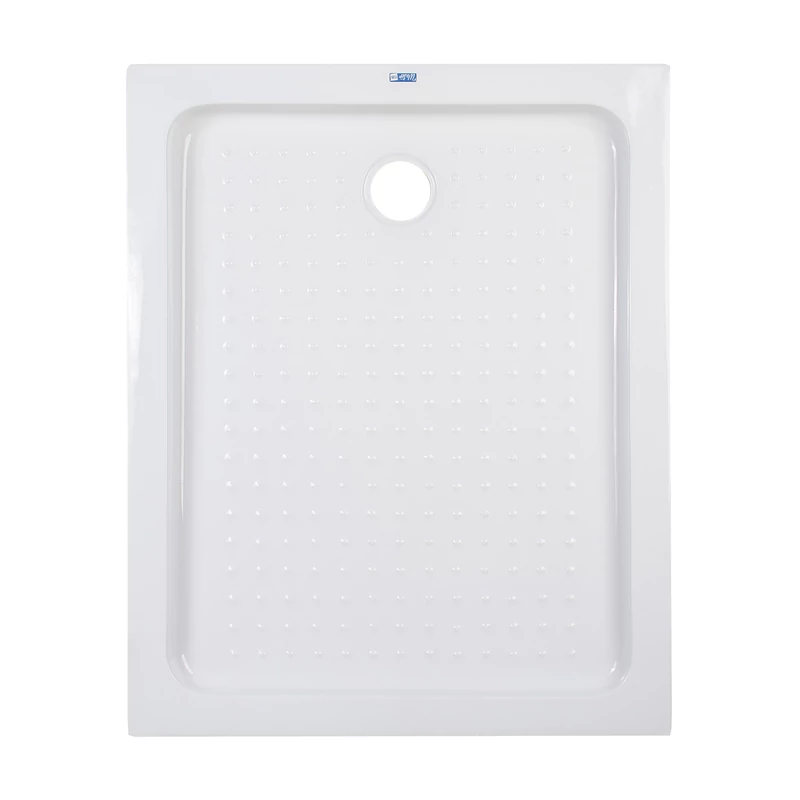 Almagro || 80x120x13,5 cm tăviță de duș pătrată, dreptunghiulară, acrilică, cu sifon inclus