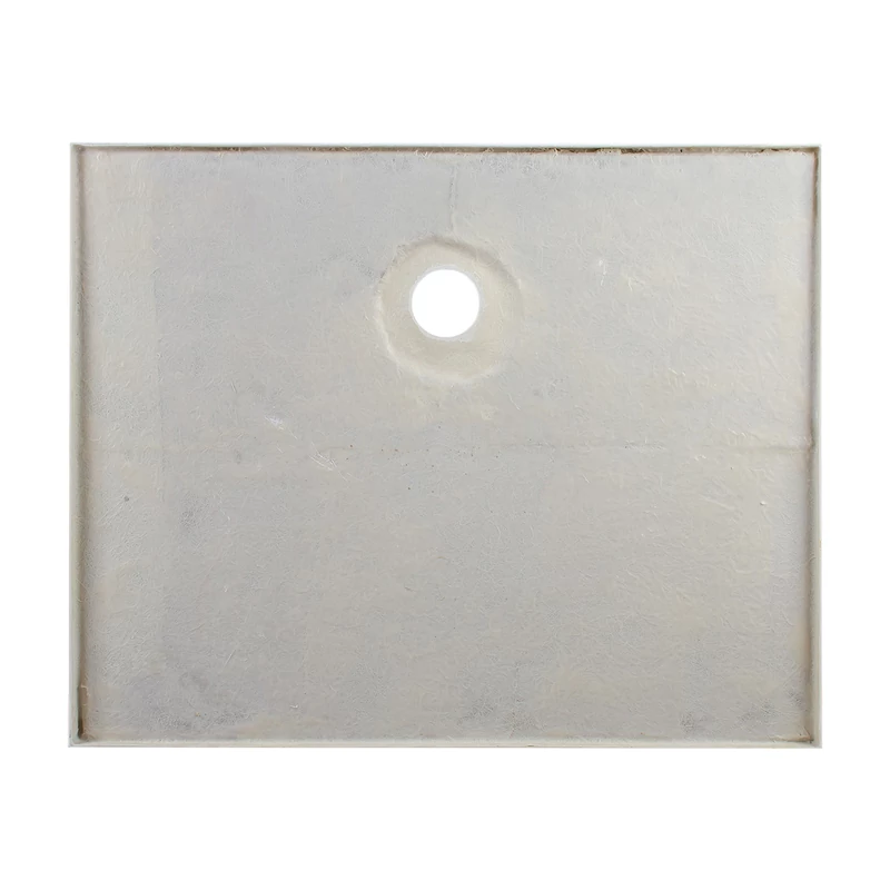 Coria || 80x100x5 cm tăviță de duș pătrată, dreptunghiulară, acrilică, cu sifon inclus