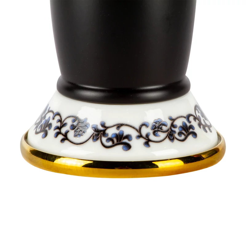 Izmir || Black & Gold Baterie retro înălțată pentru lavoar