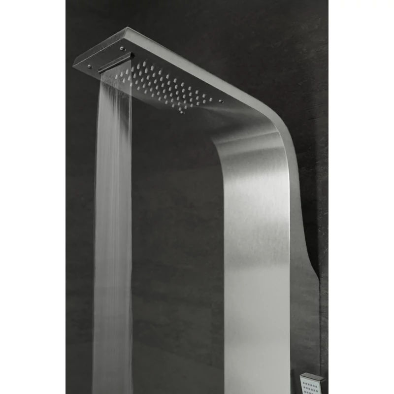 Alegre || Silver Panel duș, oțel inoxidabil