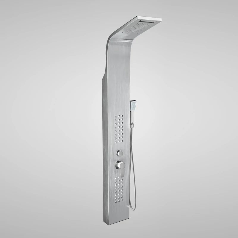 Alegre Silver Panel de duș, oțel inoxidabil
