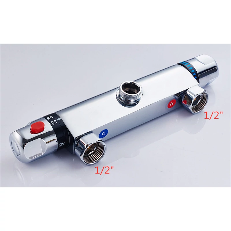 Tulle || Set de duș cu baterie termostatică