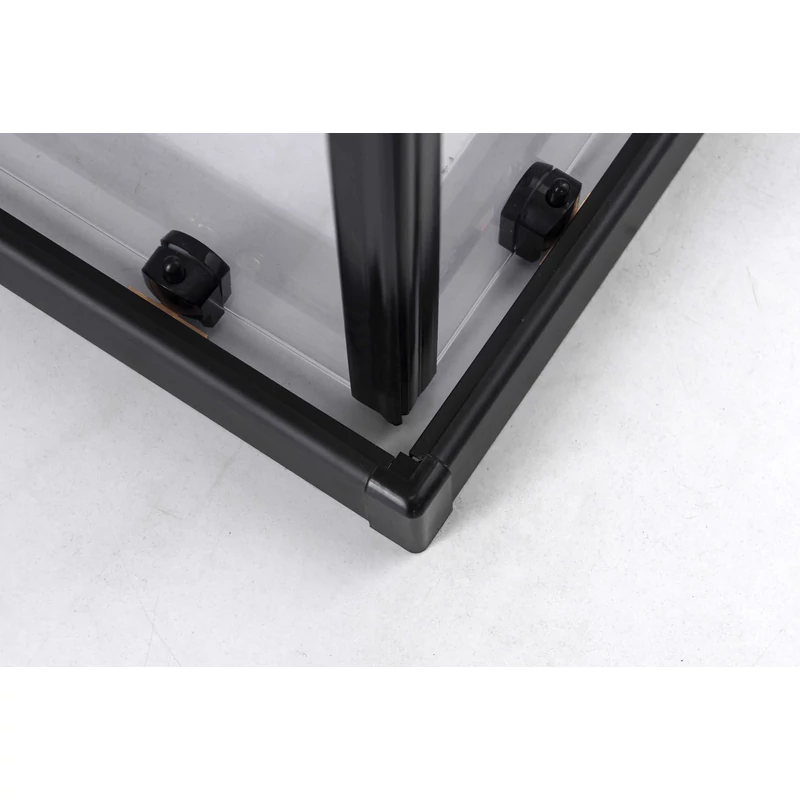 Toulon || 6mm Black Cabină de duș 70*70 190cm