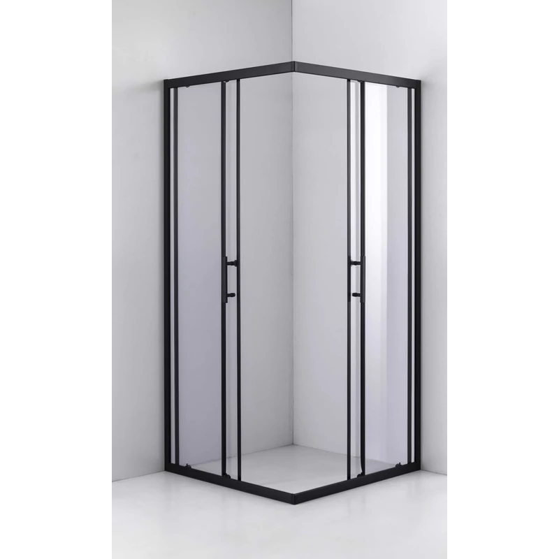 Toulon || 6mm Black Cabină de duș 70*70 190cm
