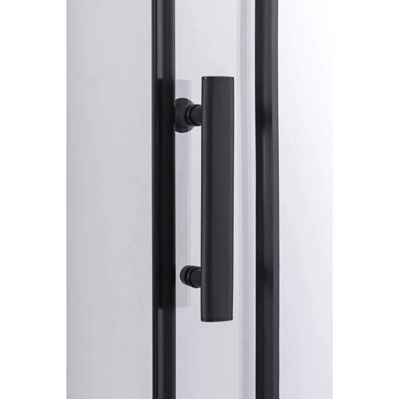 Avignon || 6mm Black curbată Cabină de duș 70*70 190cm