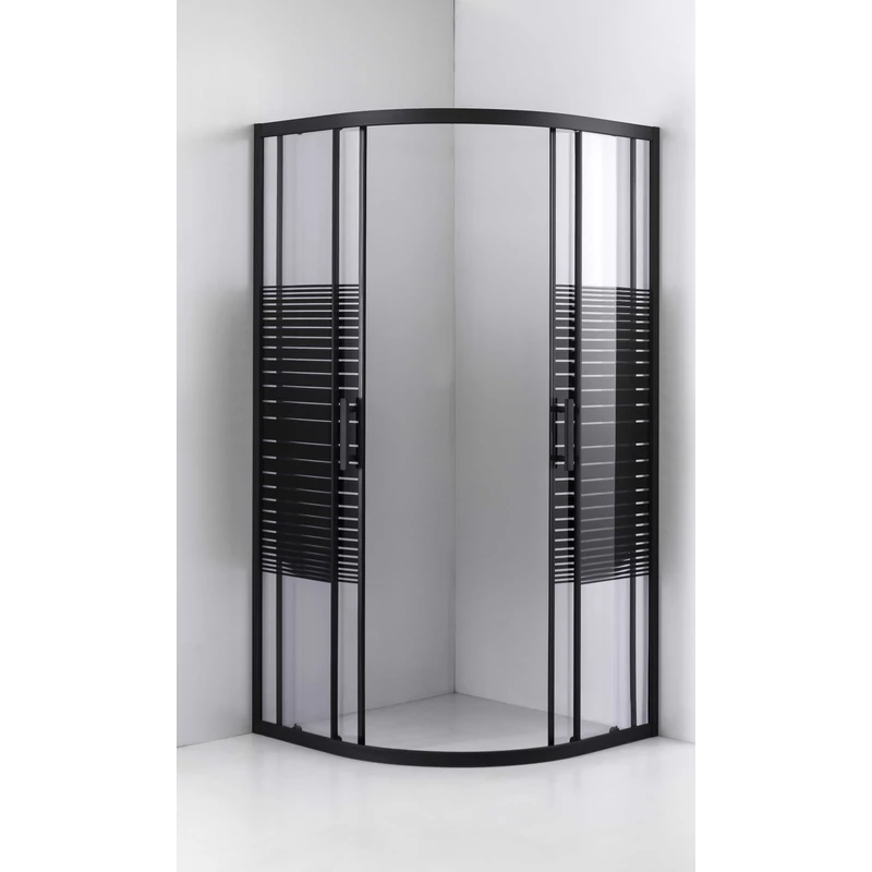 Avignon || 6mm Shadow curbată Cabină de duș 70*70 190cm