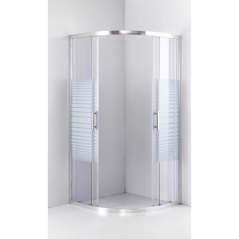 Avignon || 6mm White curbată Cabină de duș 70*70 190cm