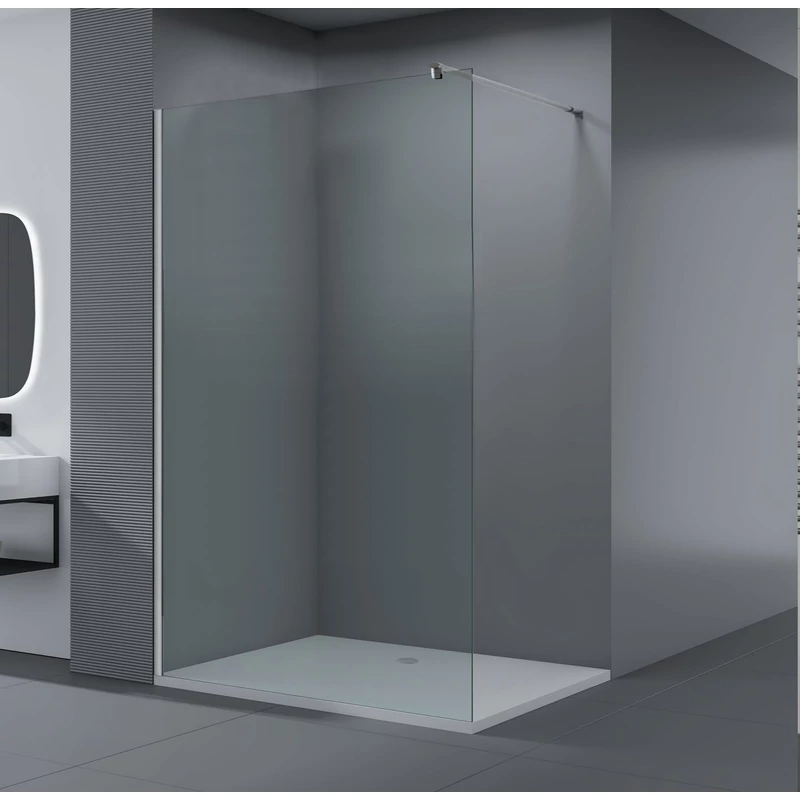 Walk-in Perete duș 80, 190cm, 8mm